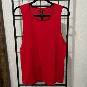 Lululemon Men's Tank Top - Medium (Red)